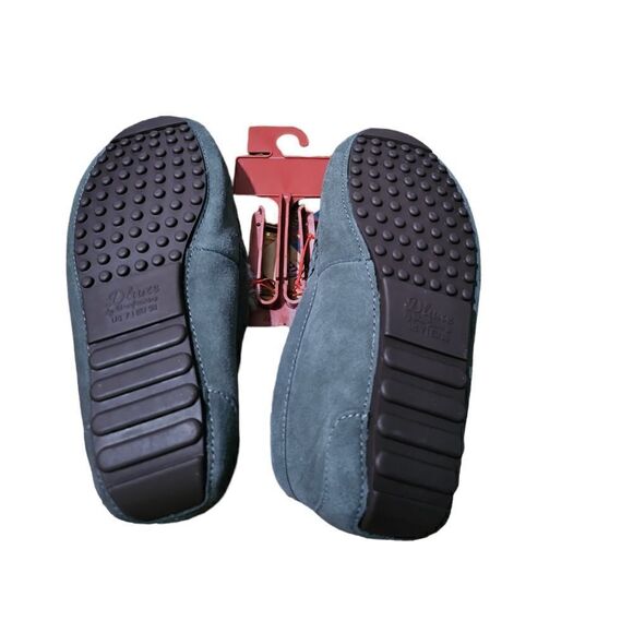 Women's DLUXE by DEARFOAMS Fernie Genuine Shearling Moccasin Slippers 7 - Picture 5 of 5